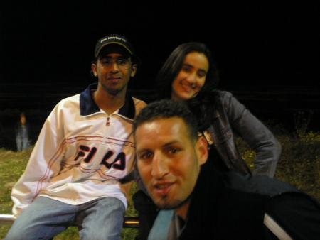 a casa    sat et moi + hajar