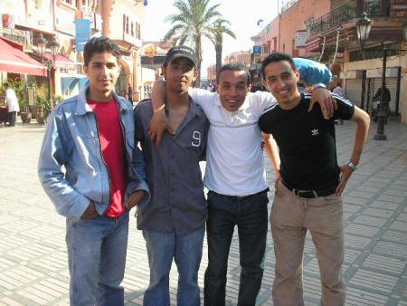 c a merrkech avec mes aimes